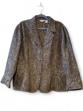 J.Jill Tapestry Blazer Size 22W